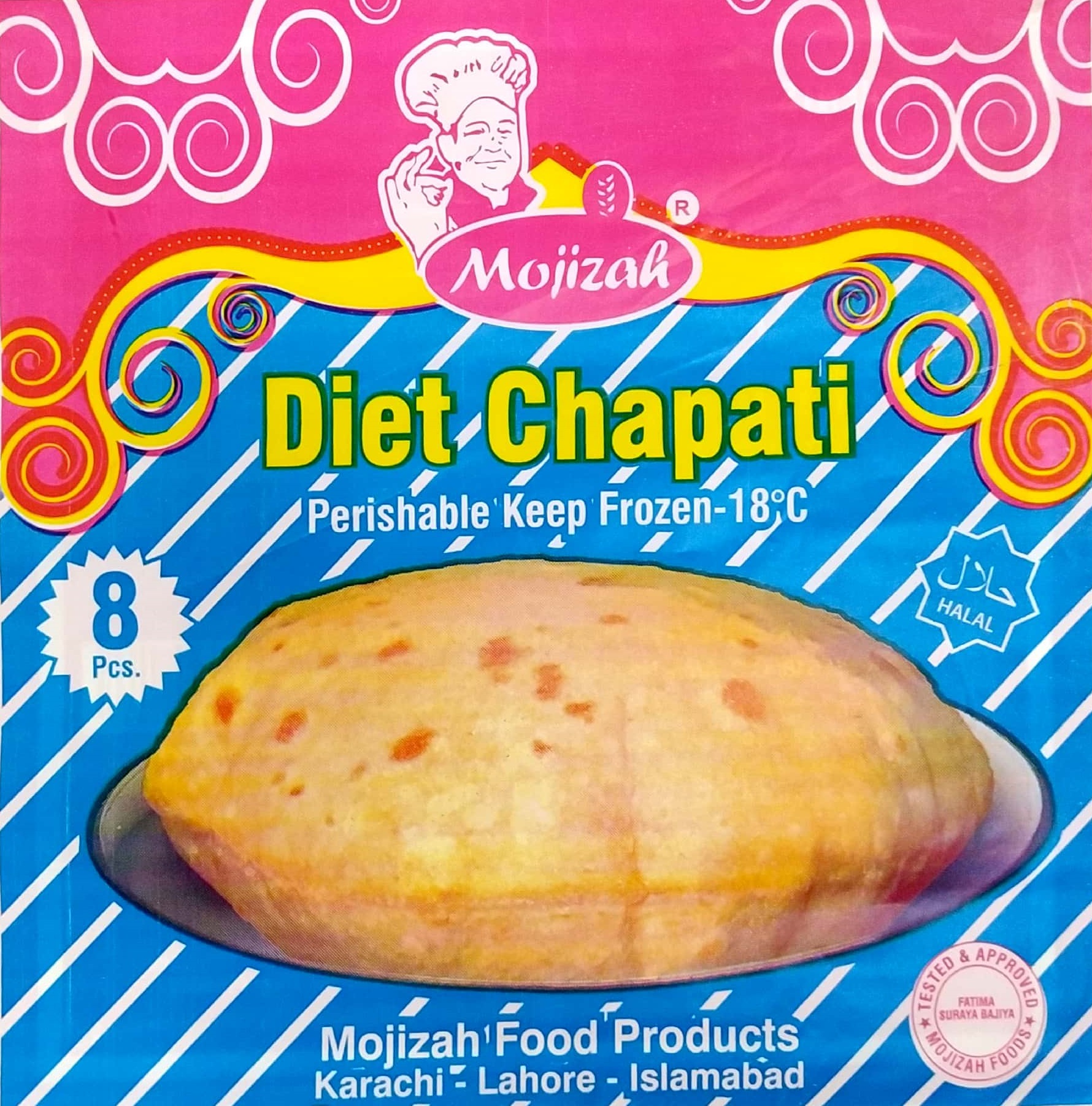 Mojizah Laziz Diet Chapati